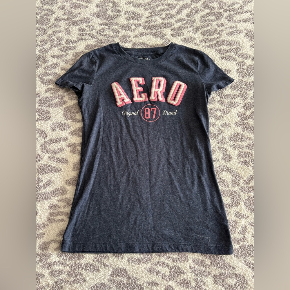 aeropostale logo tee